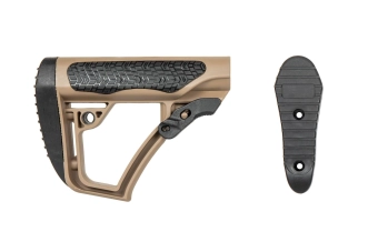 Polymère crosse HM0374 pour répliques M4/M16 - tan