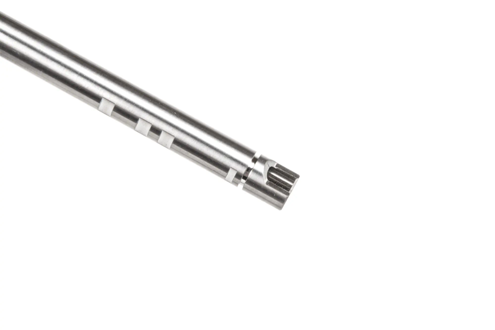 Cañón de precisión 6.03mm TTI Airsoft 116mm para réplicas WE Galaxy G-Series