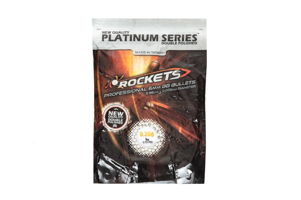 Billes  0.36g Rockets Platinum 1 kg
