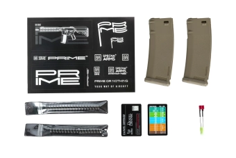 Specna Arms Daniel Defense® MK18 SA-P19 Prime™ HAL™ ETU ASG Karabijn Hoog Koppel Half-Tan Versie