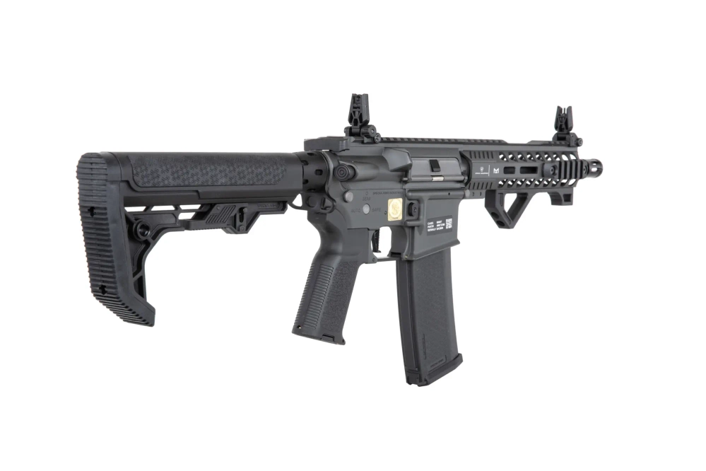 Fusil de airsoft Specna Arms RRA SA-P17 Prime™ Light Ops Stock Aster II ETU con motor brushless Gris