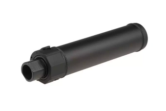 Silenciador serie Bocca, modelo Boa, largo - negro