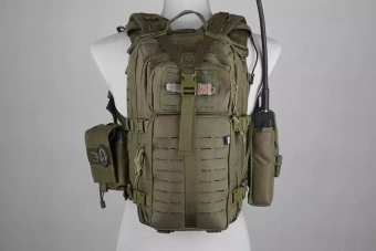Plecak typu Assault Pack Laser-Cut USB - oliwkowy