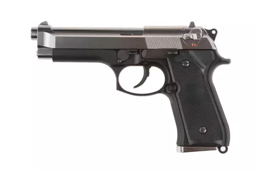 Réplique de pistolet M92F Military Model (serrure argentée)