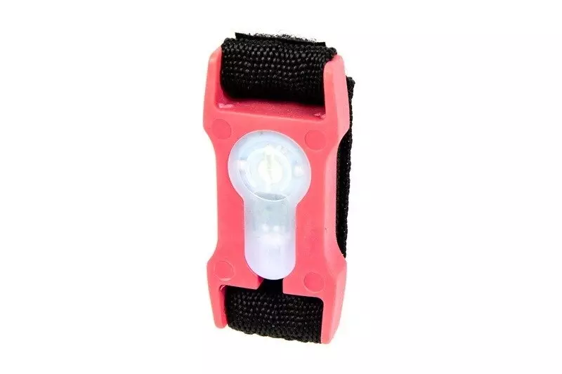 Marker elektroniczny Lightbuck Split-Bar - różowy (niebieskie światło)