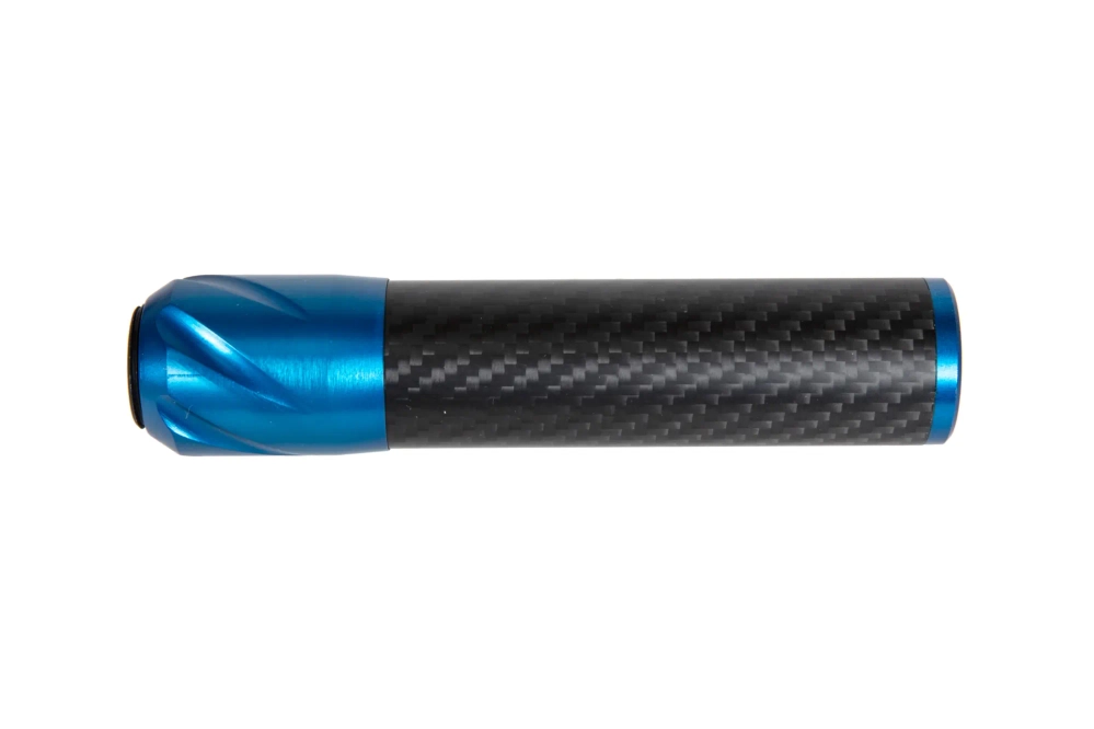 Karbonový tlumič DSL2 36x150mm - modrý