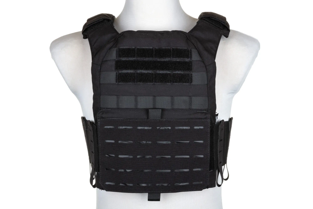 Portaplacas Specna Arms Tactical Advanced Chaleco Negro
