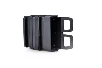 Dos fundas tipo FAST para cargadores STANAG - negro