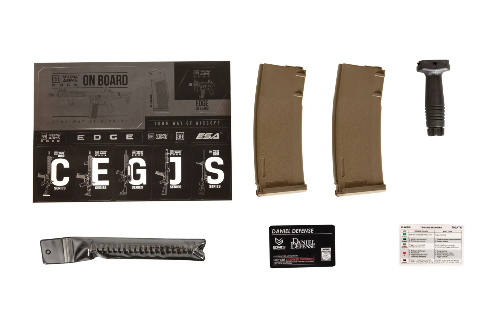 Daniel Defense® M4A1 SA-E26 EDGE™ carbine replica - Chaos Bronze