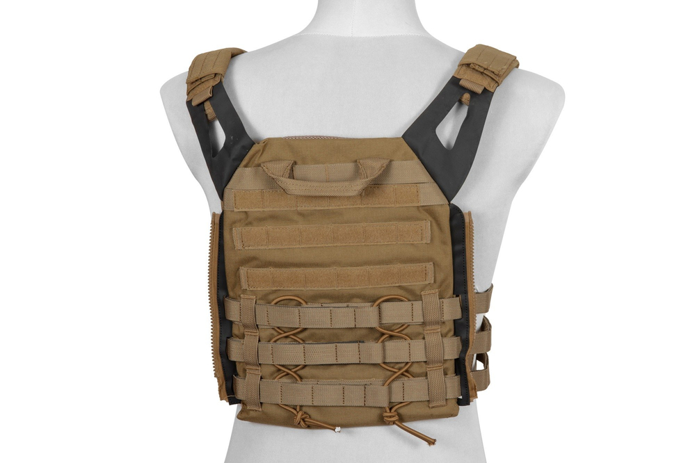 Taktická vesta Rush 2.0 Plate carrier - opálení