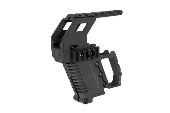 Pistol Carbine Kit do replik G17/18/19 - czarny