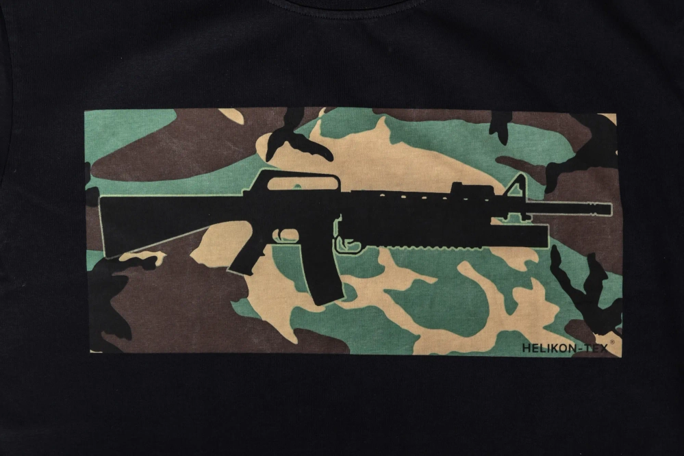 Helikon M16 T-shirt met M203 Woodland