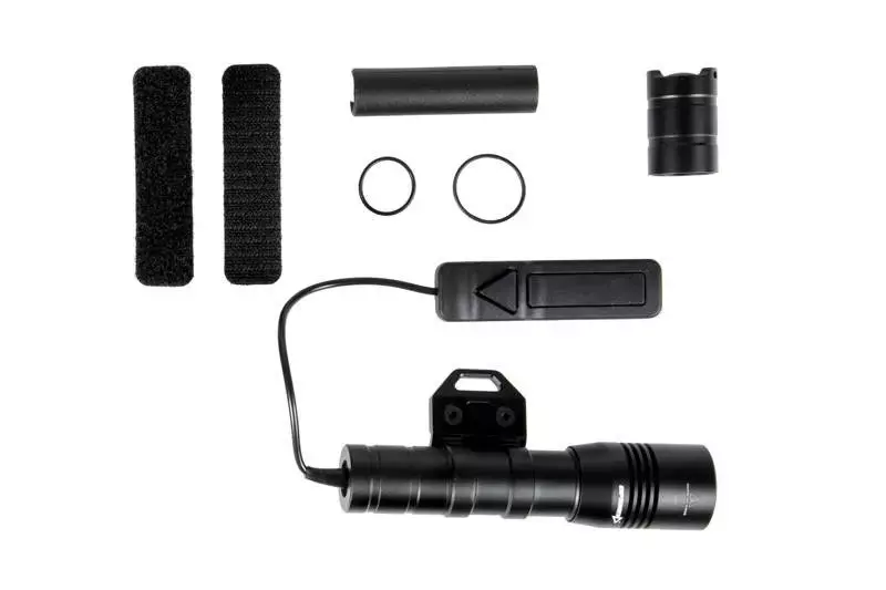 Svítilna tactical FAST 502M-BK - černý