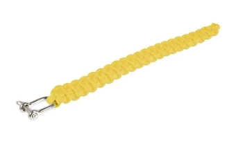 Pulsera de supervivencia (U) - amarilla 