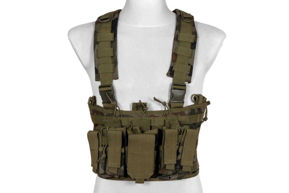 Chaleco táctico Scout Chest Rig - wz.93 Woodland Panther