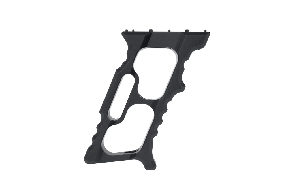 Aluminium hoekgreep TD Minivert voor KeyMod/M-LOK Zwart