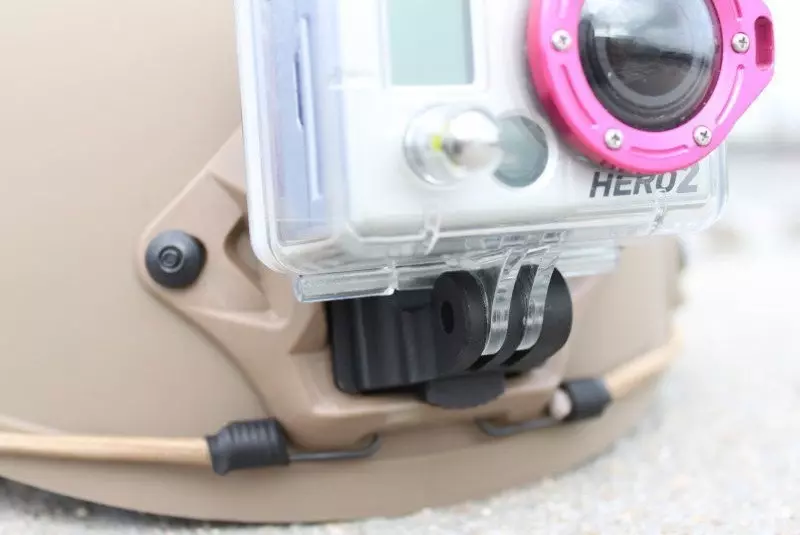 Montura paracascopara las cámaras GoPro HR3 / HR2