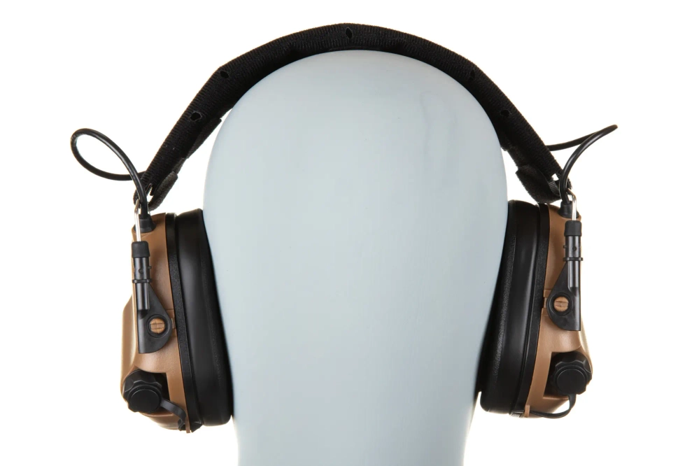 Earmor M31 MOD.4 actieve oorbescherming Coyote Bruin