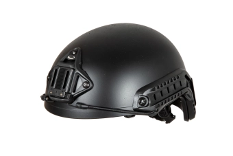 Aramid Ballistic Helmet Replica Heavy Version – Black