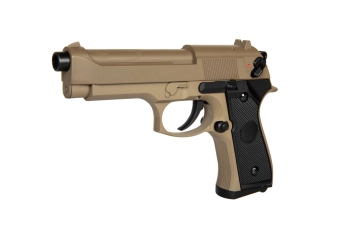 Replika elektrické pistole CM126 - Tan (s baterií)