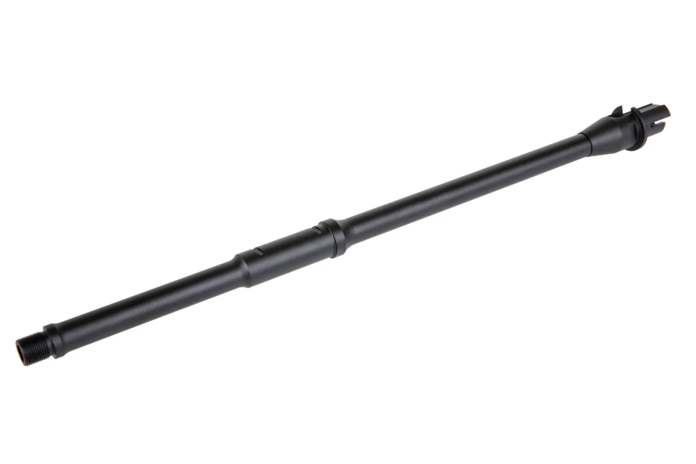 Aluminium 5KU external barrel for M4/M16 16.5" series replicas (lightweight version) Black