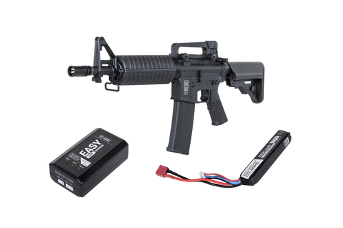#Starter Pack: Specna Arms SA-F11 FLEX™ GATE X-ASR ASG Karabijn Zwart