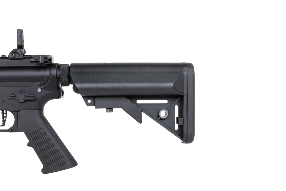 Specna Arms Daniel Defense® MK18 SA-P26 Prime™ Aster II ETU airsoft Carbine with Single Fire Only Brushless Motor Black