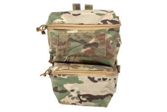 Panneau arrière avec système MOLLE pour le gilet tactique V5 PC Wosport MC