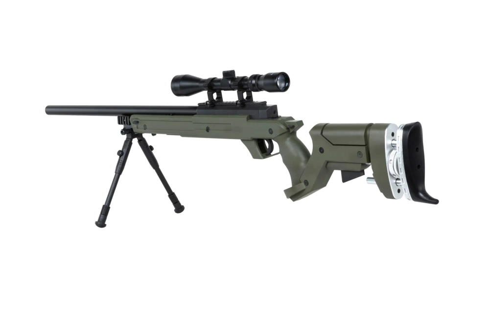 Karabin snajperski ASG WELL MB05DG Oliwkowy