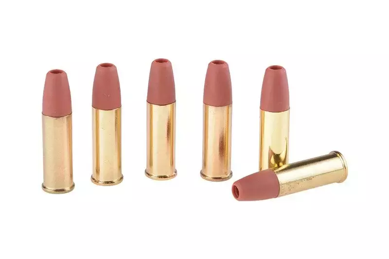 Zestaw 6 łusek do rewolwerów (4,5mm)