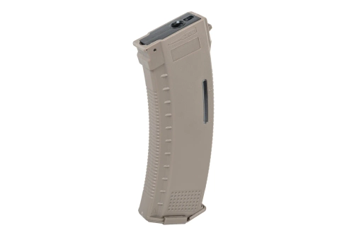 Mid-Cap 130/ 30 rounds Arcturus EMM AK MOD1 Variable-Cap Windowed Magazine for AK Flat Dark Earth replicas