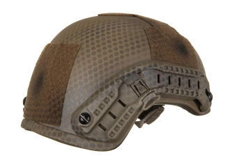 Replika hełmu Emerson Gear ACH Mich 2001 Special Action Coyote Brown