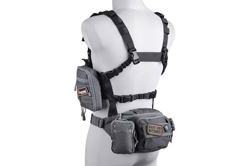 Dynamic Chest Rig Tactical Vest - Olive Drab