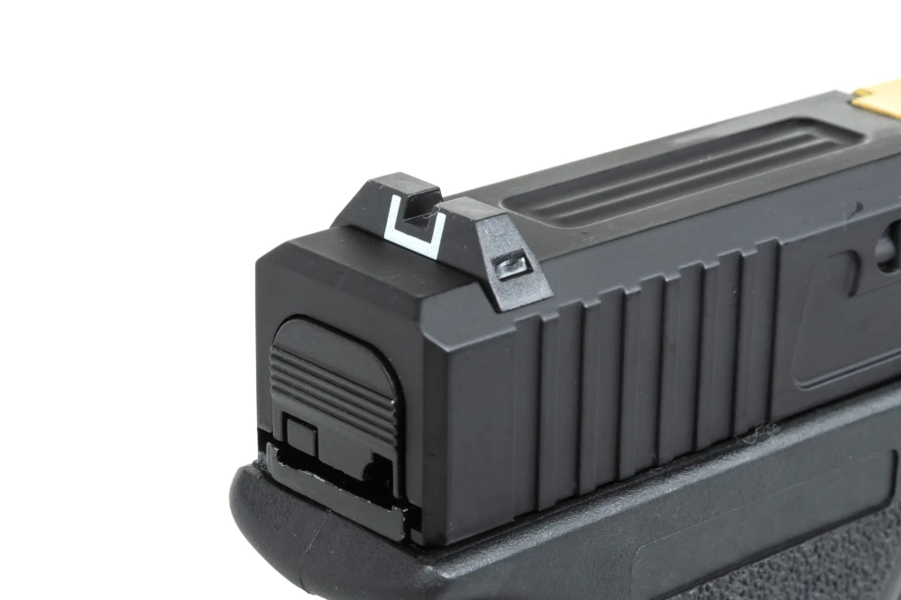 East Crane EC-1105 ASG pistool Zwart en goud