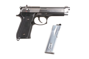 Replika pistoletu M92F Military Model (srebrny zamek)