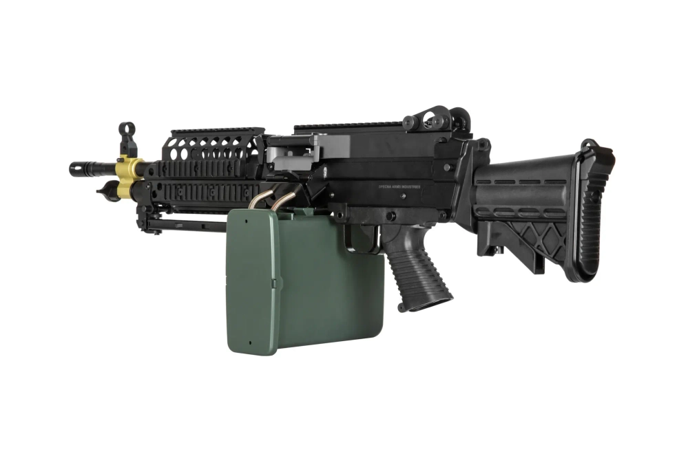 Replika karabinu maszynowego SA-46 EDGE™ - Czarny