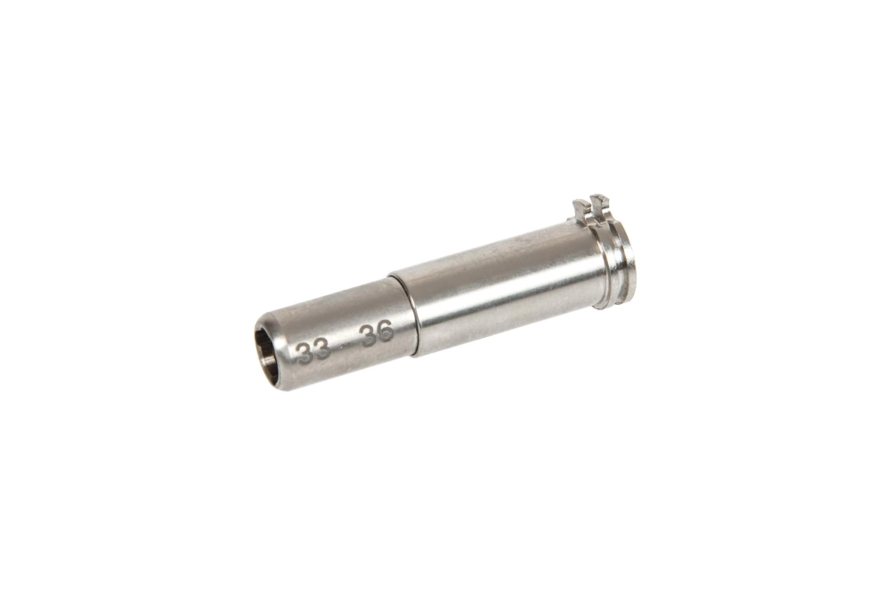 Adjustable Titanium CNC Nozzle for AEG Replicas - 33mm - 36mm