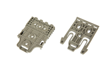 Montáž Rychloupínák pro pouzdra a brašny (sada) - hnědý