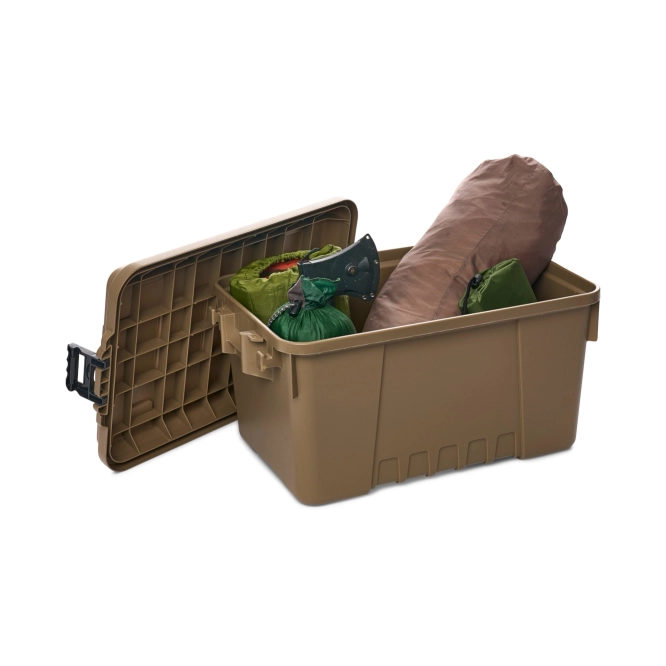 Small tactical equipment box Plano 53-litre Tan