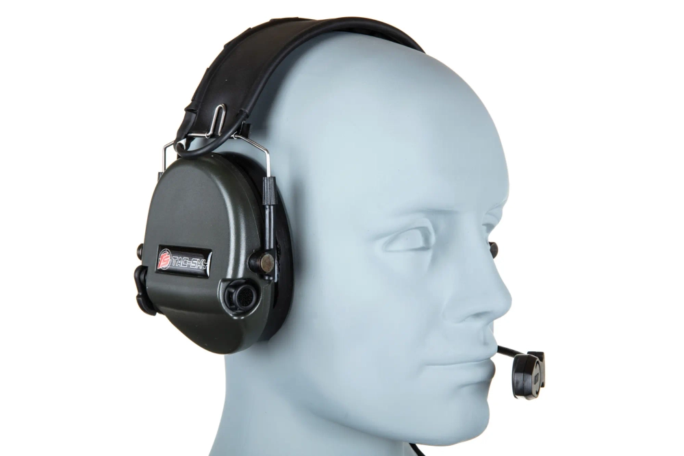 Tac-Sky WYS0147 PRO Hoofdtelefoon Loofgroen
