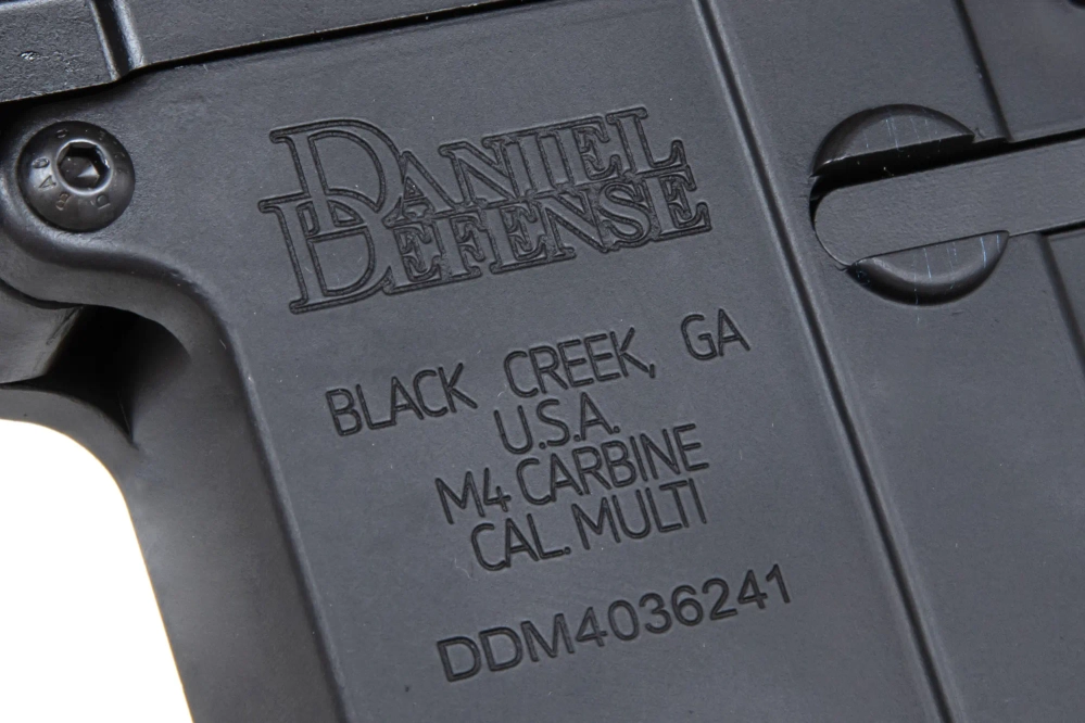 Airsoft geweer Specna Arms Daniel Defense® RIS III 12,5'' SA-P28 Prime™ Aster II ETU met brushless motor Zwart