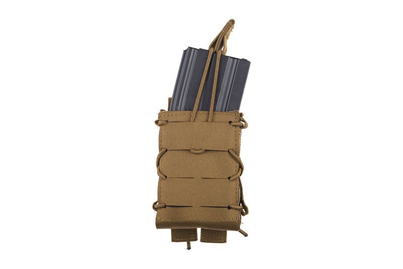 Laser Cut Carbine Magazine Pouch - tan