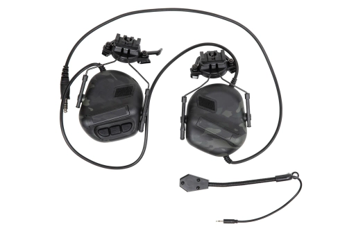 Actieve gehoorbeschermers Wosport HD-11 Gen. 5 MC Zwart