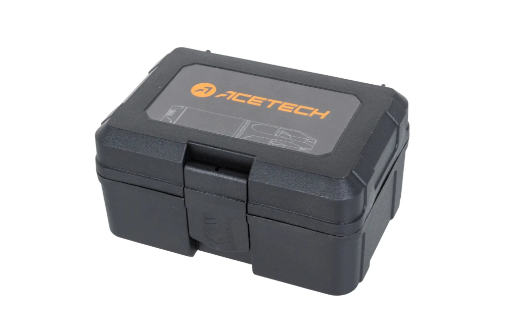 Acetech Raider replica geluidsdemper met Blaster M tracer Zwart