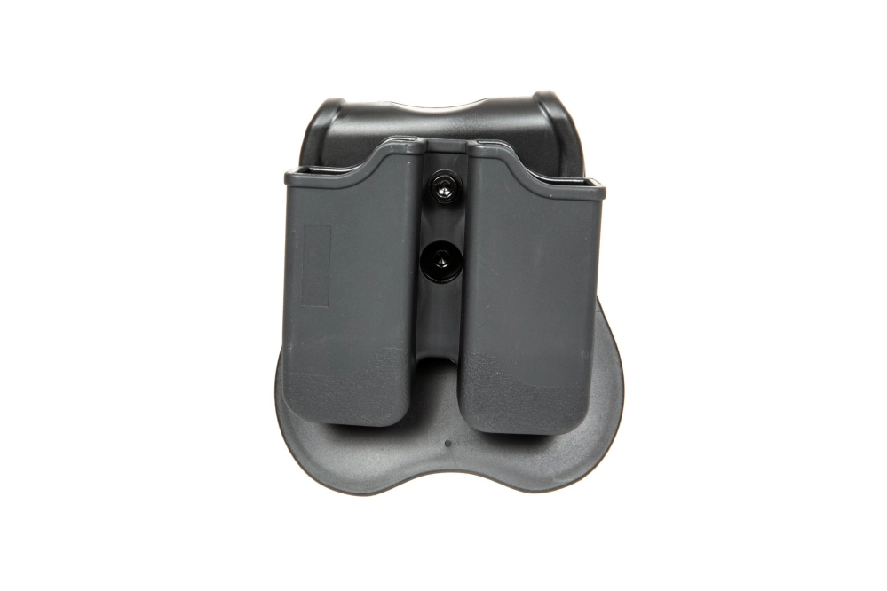Étui pour 2 chargeurs pistolet owe (universel) - noir