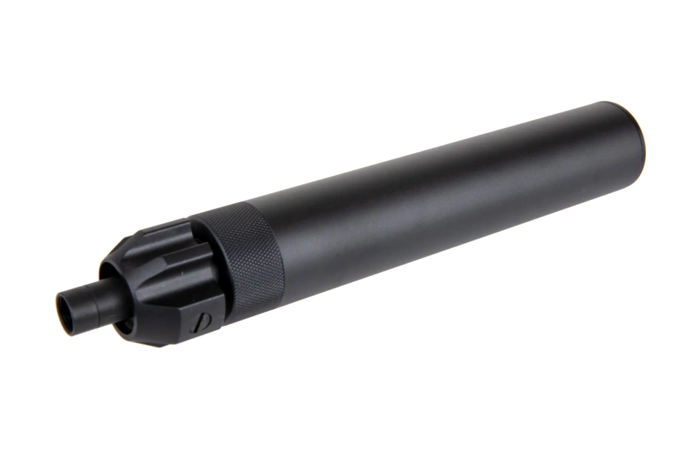 Tłumik dźwięku 5KU do replik QD MP7A1 Tokyo Marui (12mm CWW) Czarny