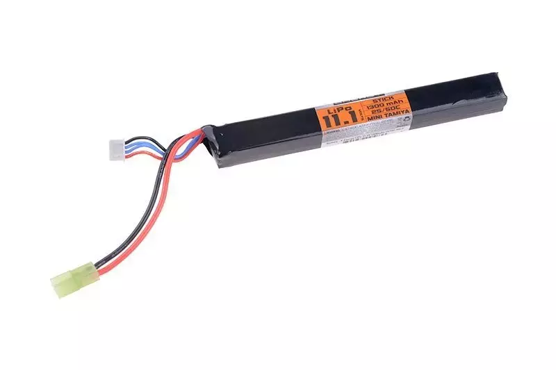 LiPo 11,1V Valken Energy 1300mAh 25/50C Battery (Stick) 