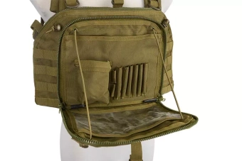 Navigator Chest Rig Tactical Vest - Olive Drab