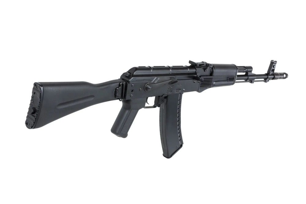 ICS Airsoft MAR M airsoft fusil con cabeza de cilindro plegable Negro