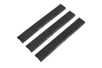 Sada 3 vložek 4379 Picatinny (175 mm) - černá